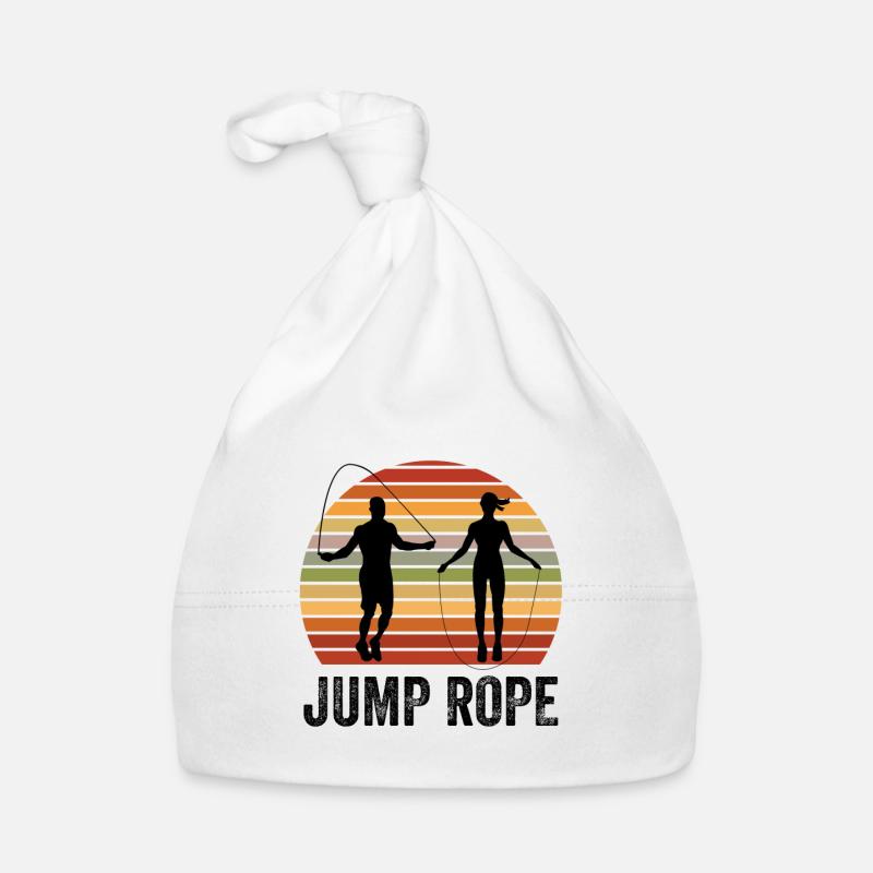 Jumping Rope Graphic Rope Jumping Rope Skipping Si Baby Bio-Mütze