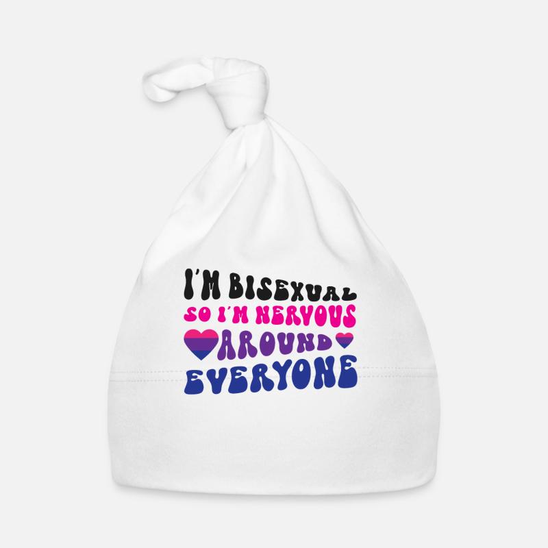 Bisexual Bi Pride Flag I'M Baby Bio-Mütze