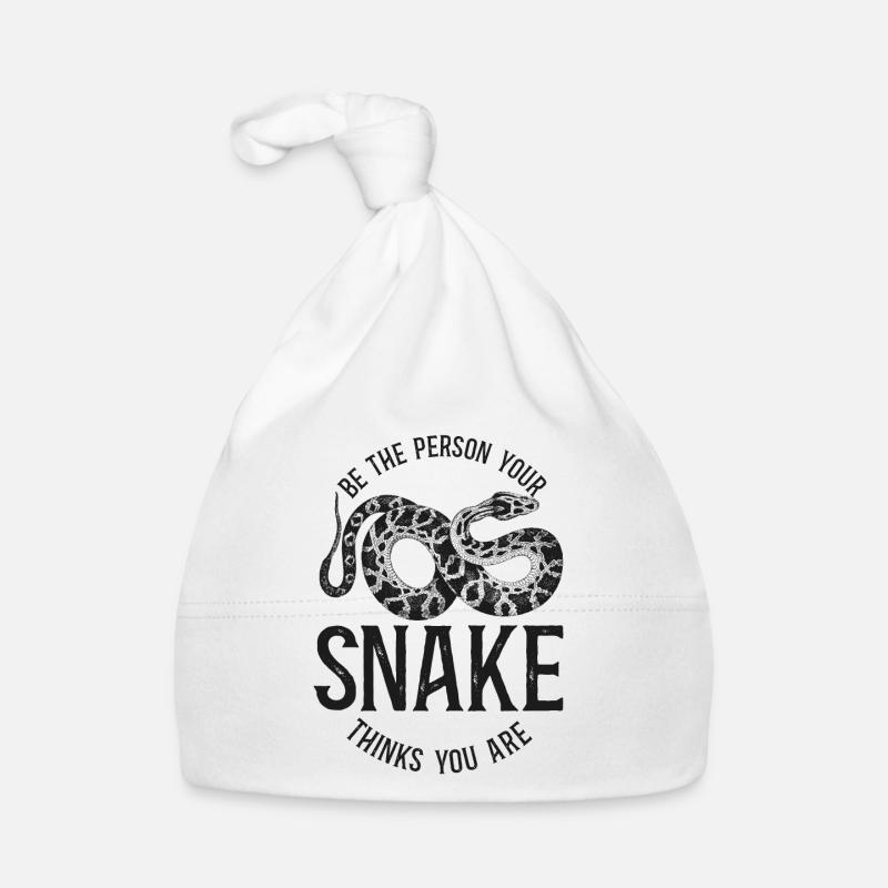 Snake Serpent Vintage Be The Baby Bio-Mütze