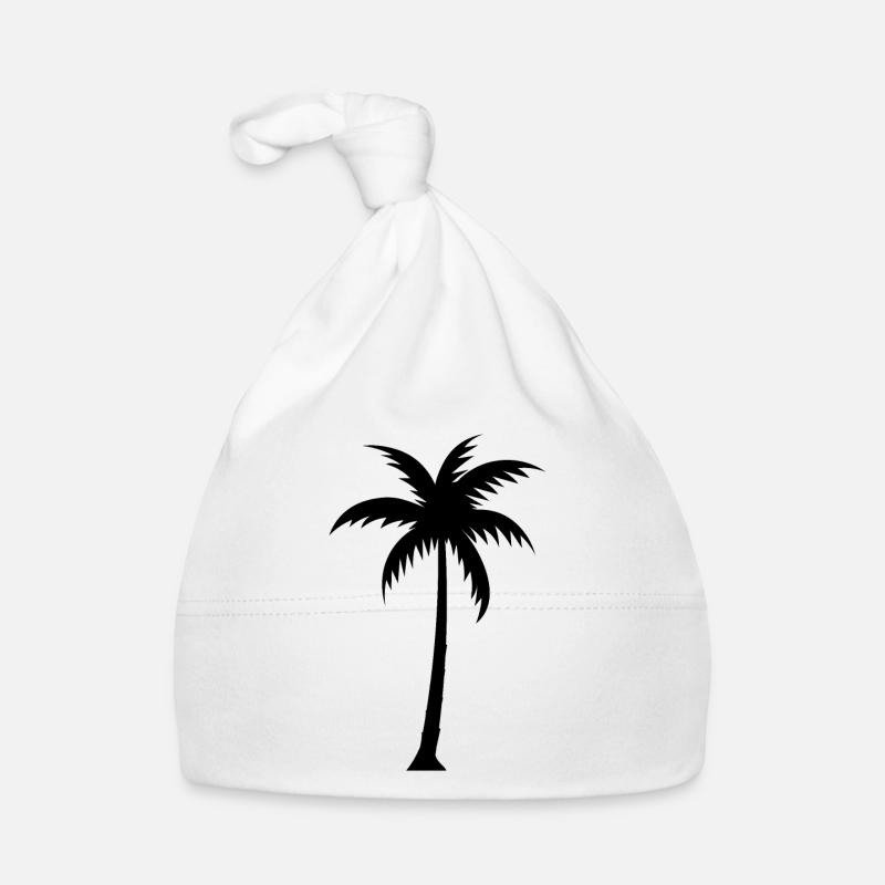 Palmen Baby Bio-Mütze