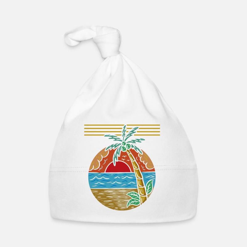 Palme Cappellino ecologico per neonato