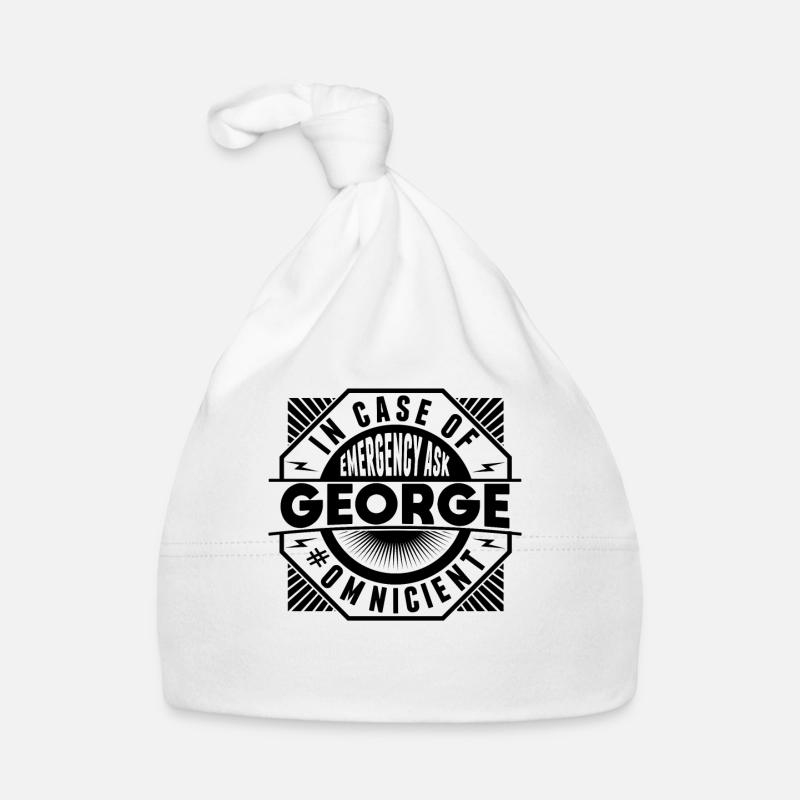Im Notfall Fragen Sie George Baby Bio-Mütze