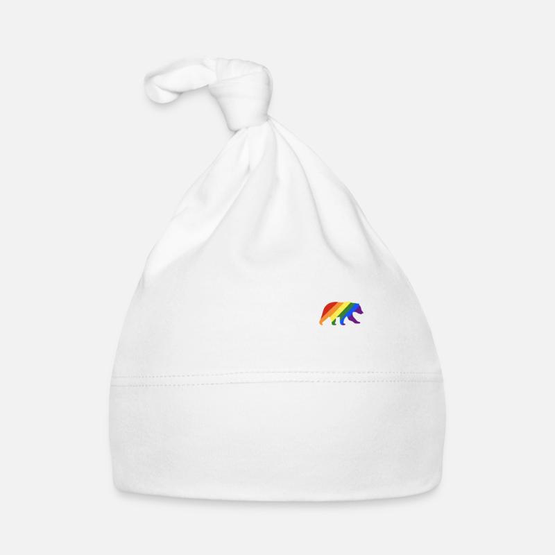 LGBTQ Mama Bär - Schwul Lesbisch Queer Baby Bio-Mütze