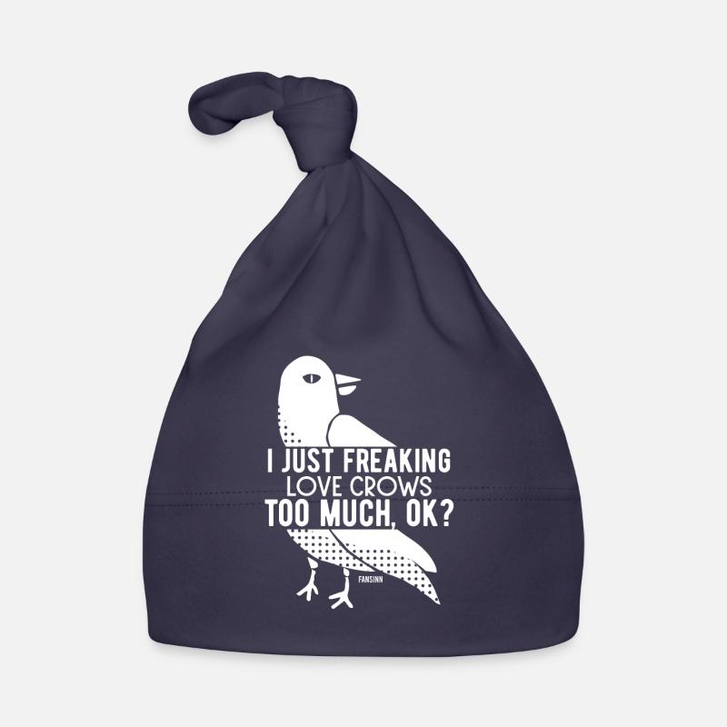 I love ravens Organic Baby Cap