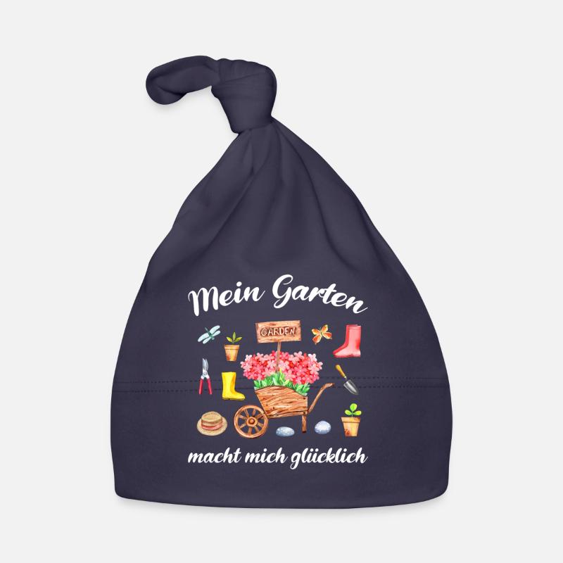 Garten Spruch Gärtner Hobbygärtner Geschenkidee Baby Bio-Mütze