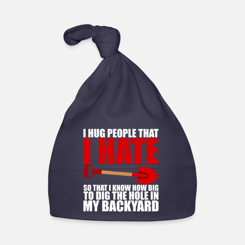 I Hug People That I Hate 2 Baby Bio-Mütze