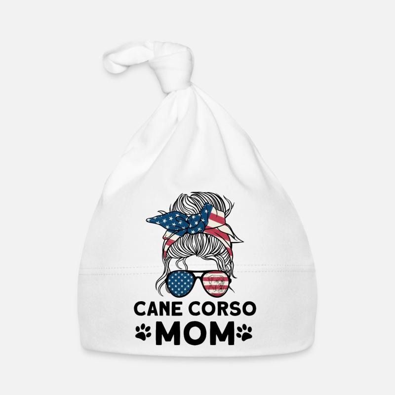 Cane Corso Mom Organic Baby Cap