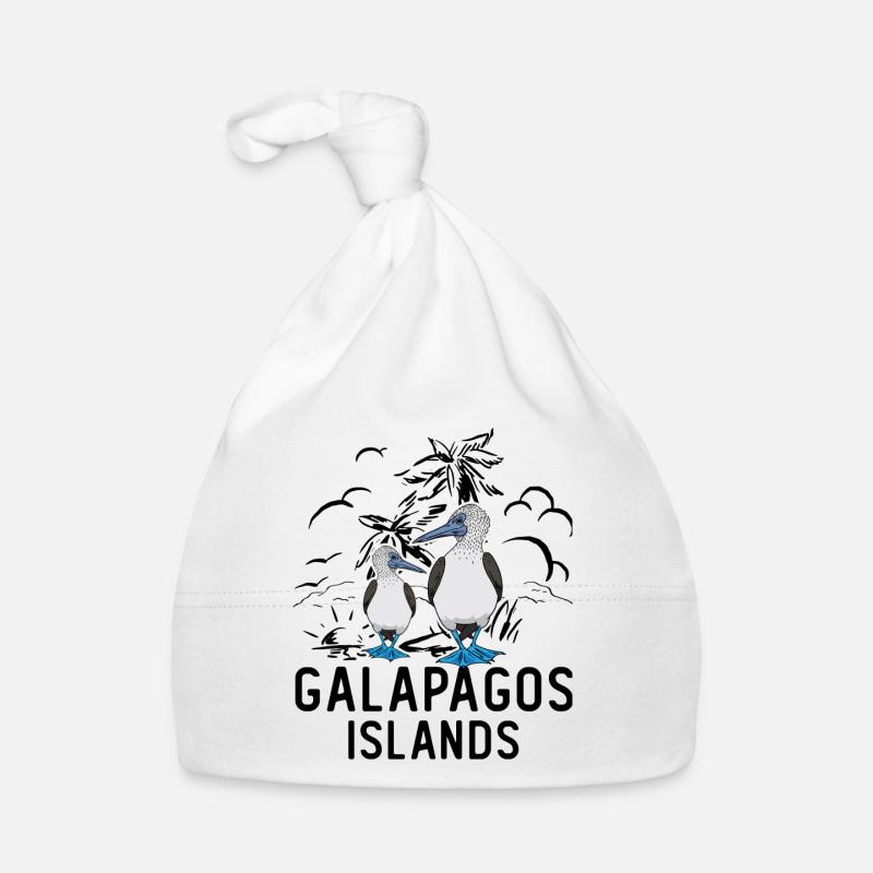 Gannets Seabirds Blue-footed Organic Baby Cap