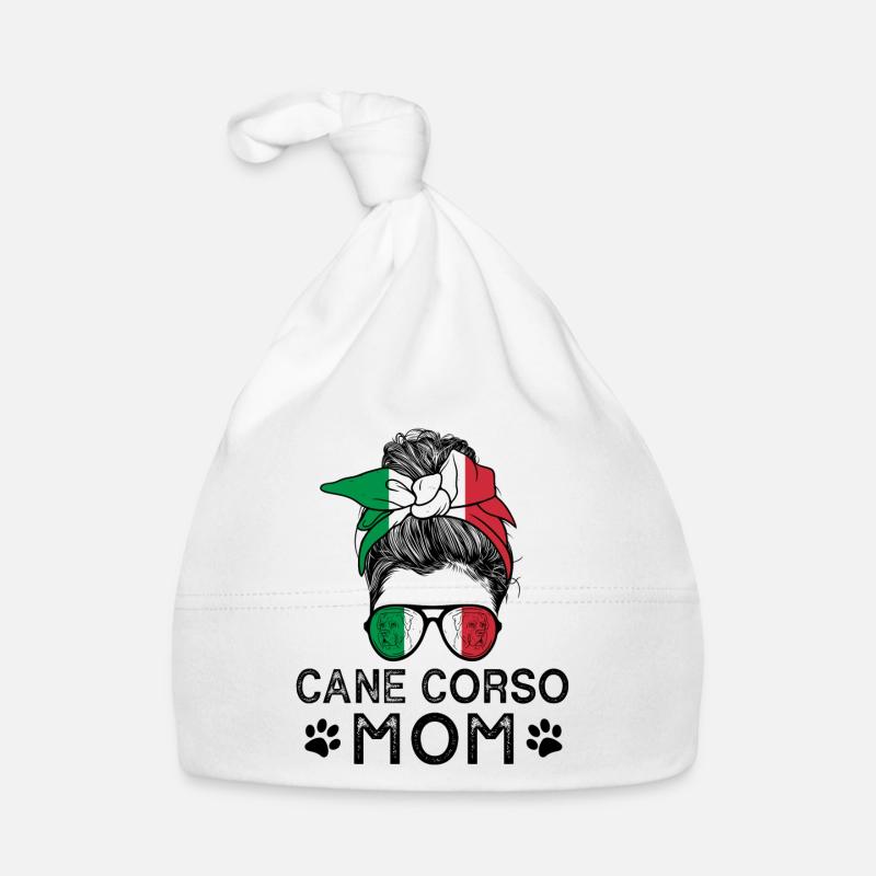 Cane Corso Mom Organic Baby Cap