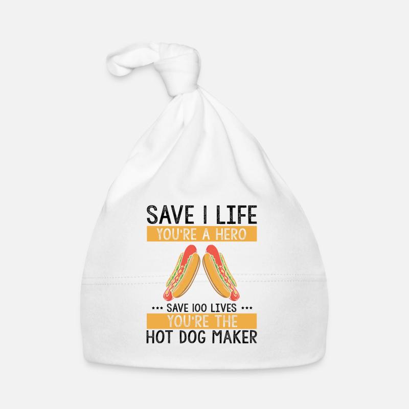 Hot Dog Maker Grill BBQ Hot Dog Grill Master Bonnet bio Bébé