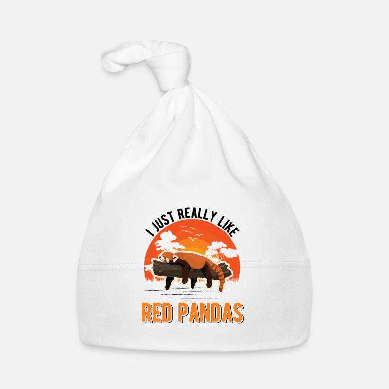 J’aime beaucoup le panda roux de Red Panda Bonnet bio Bébé
