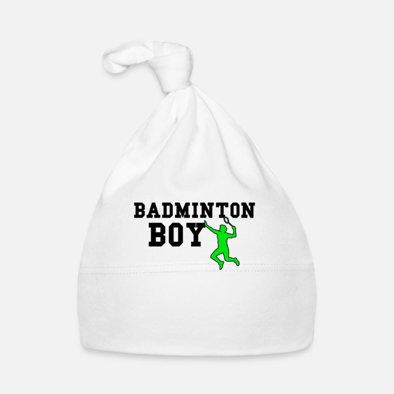garçon de badminton Bonnet bio Bébé