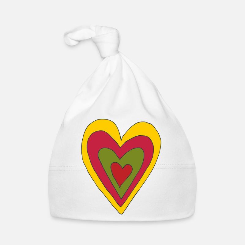 4 cœurs en un Bonnet bio Bébé
