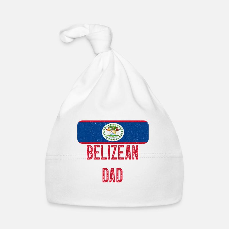 I Have Two Titles Belizean and Dad Belize Organic Baby Cap