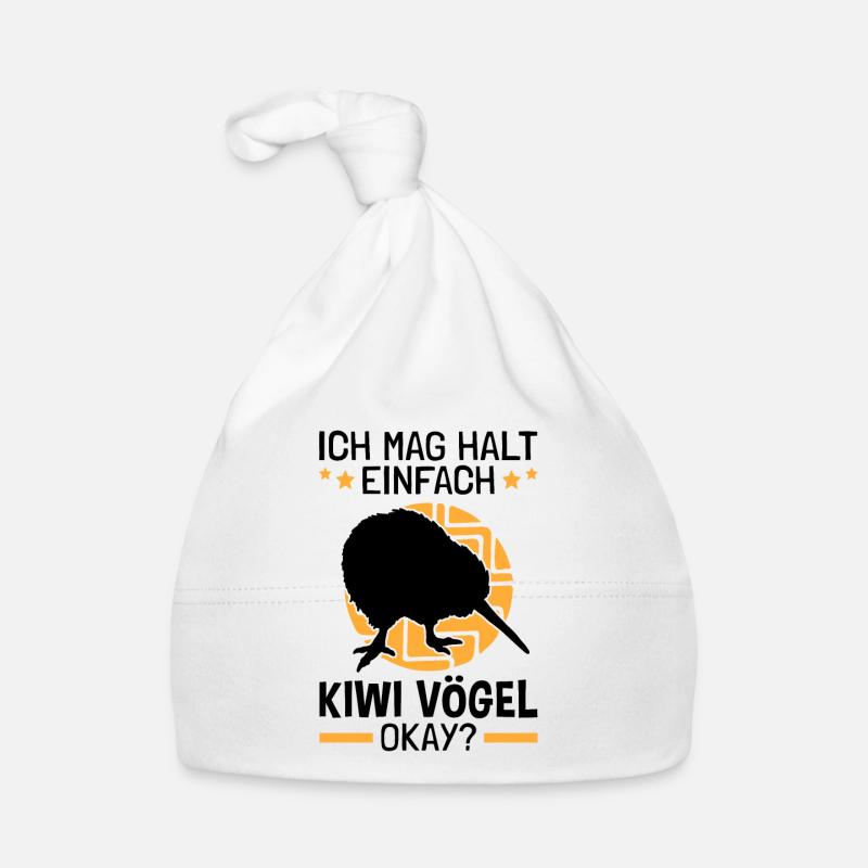 Ich mag einfach Kiwi Vogel Neuseeland Baby Bio-Mütze