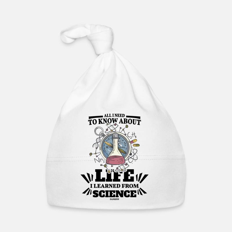 All I Need To Know About Life I Learned From Scien Baby Bio-Mütze