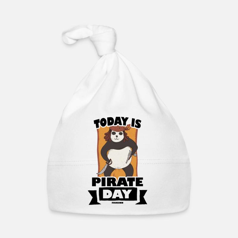 Today Is Pirate Day Baby Bio-Mütze