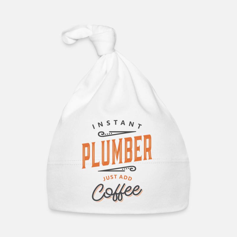 Plombier Drôle Titre du poste Profession Bonnet bio Bébé