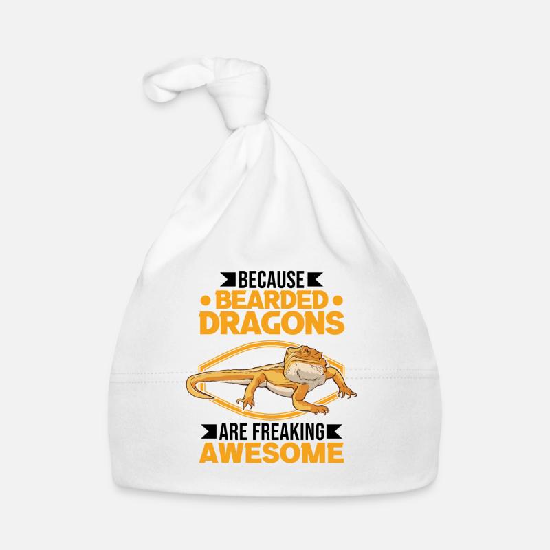 Bartagame Spruch Bearded Dragon Baby Bio-Mütze