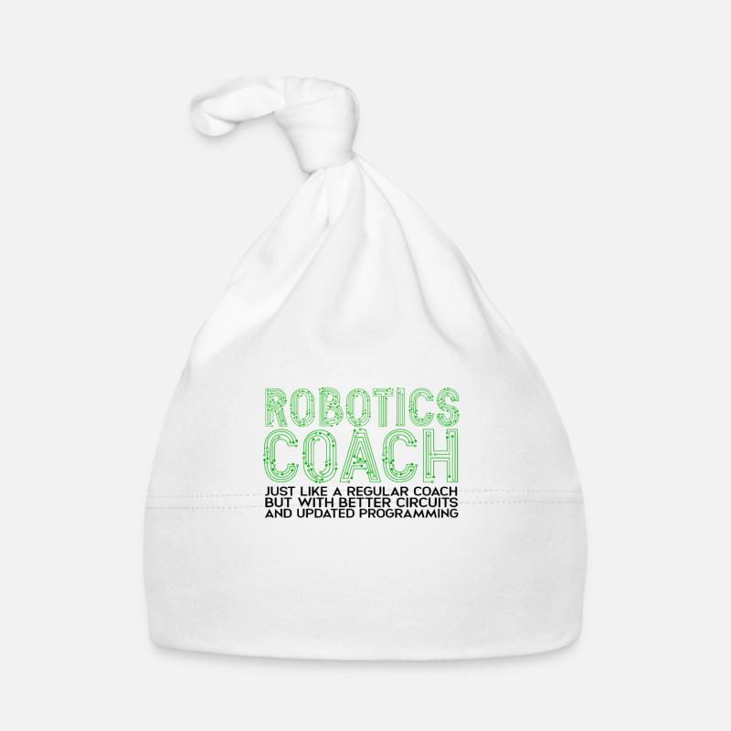 Robotics coach just like a regular coach - Tech Organic Baby Cap
