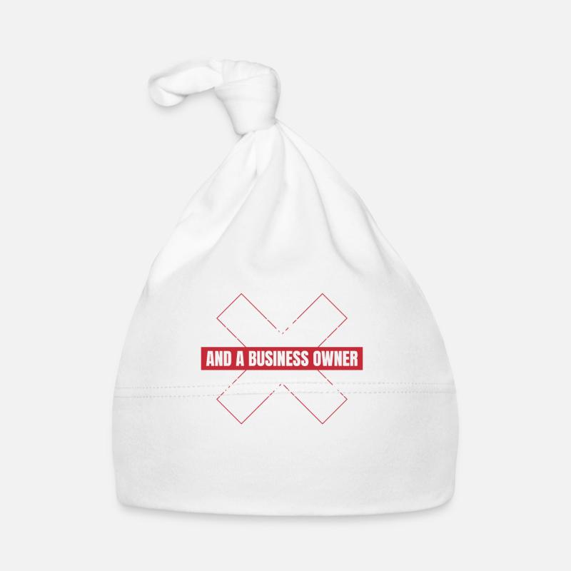 Entrepreneur Motivation Small Business Organic Baby Cap