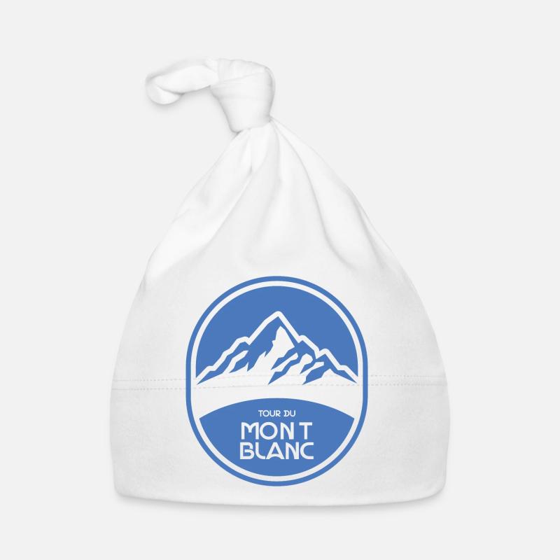 Tour du Mont Blanc Alps Hiking Trail Organic Baby Cap