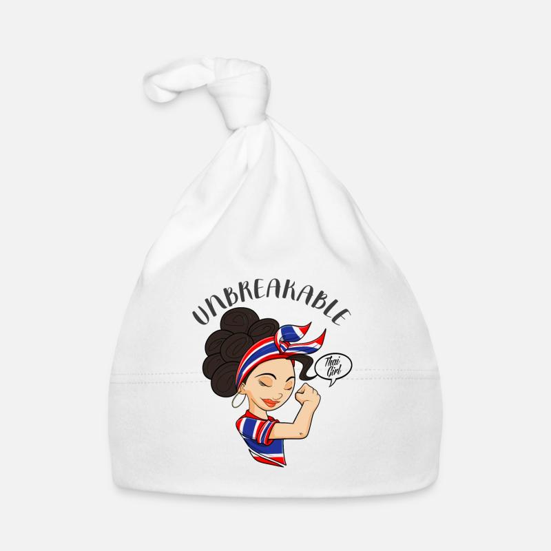 Fille thaïlandaise incassable I Héritage thaïlandais I Thaïlande Bonnet bio Bébé