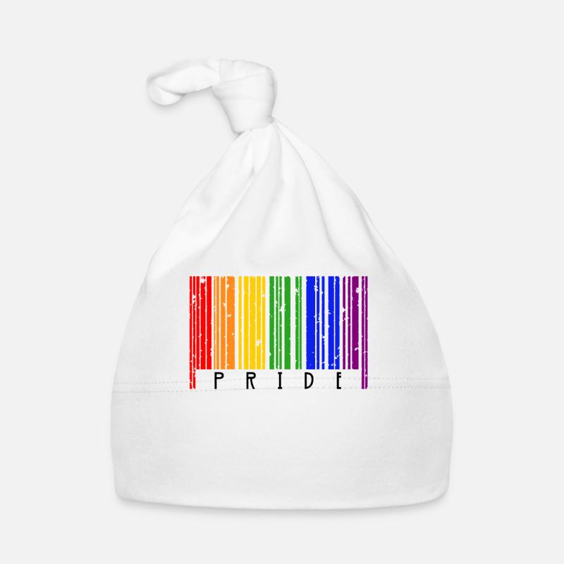 Code-barres LGBT Gay Pride Bonnet bio Bébé