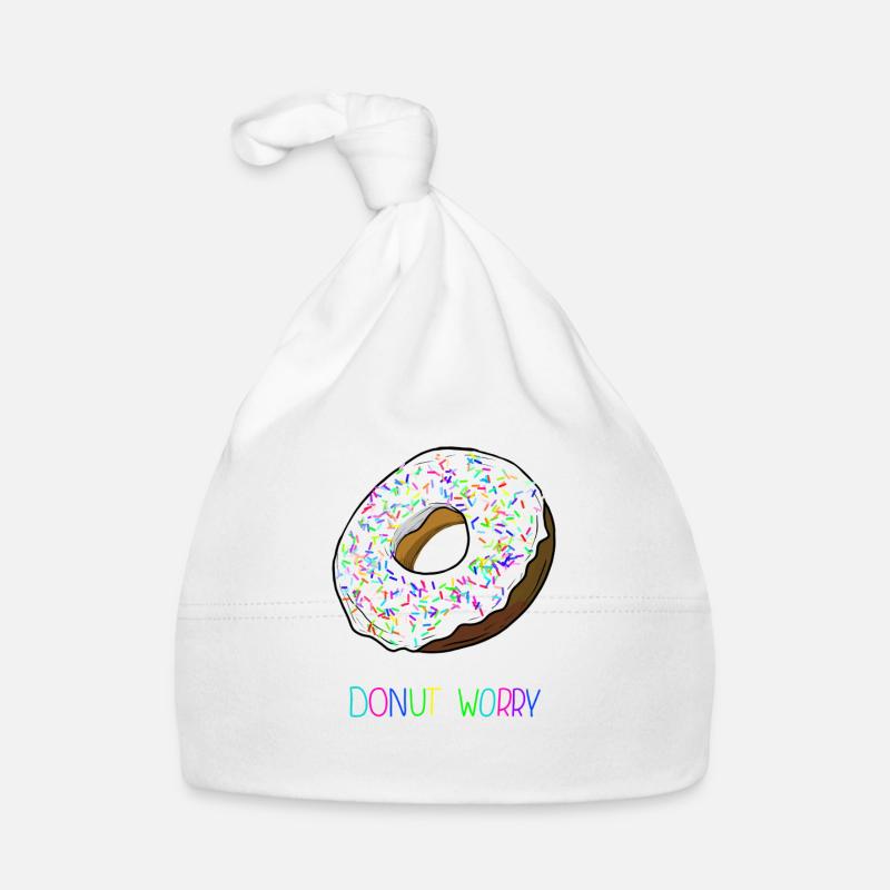 Donut worry - Don't worry Organic Baby Cap