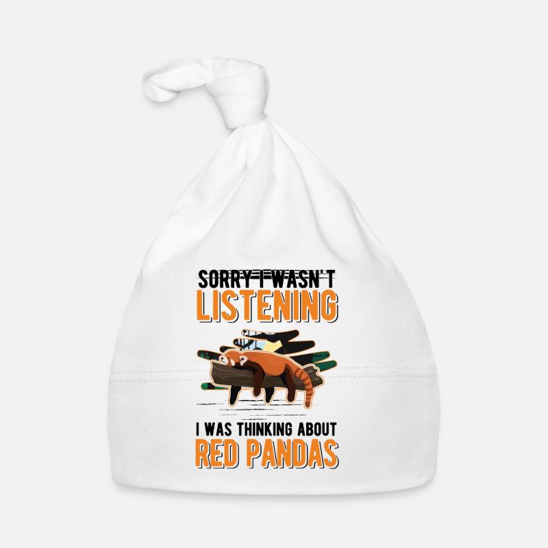 Roter Panda Geschenk Red Panda Baby Bio-Mütze