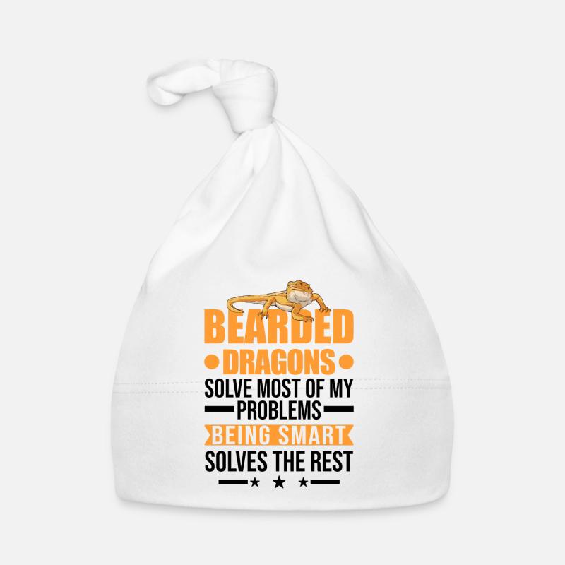Bartagame Spruch Bearded Dragon Baby Bio-Mütze