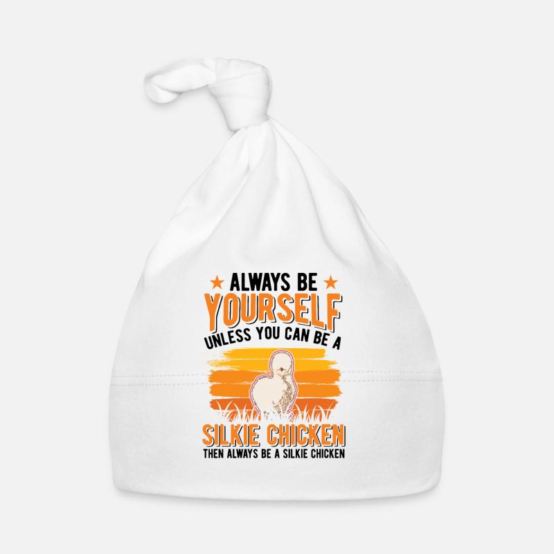 Silk Chicken Silke Chicken Organic Baby Cap