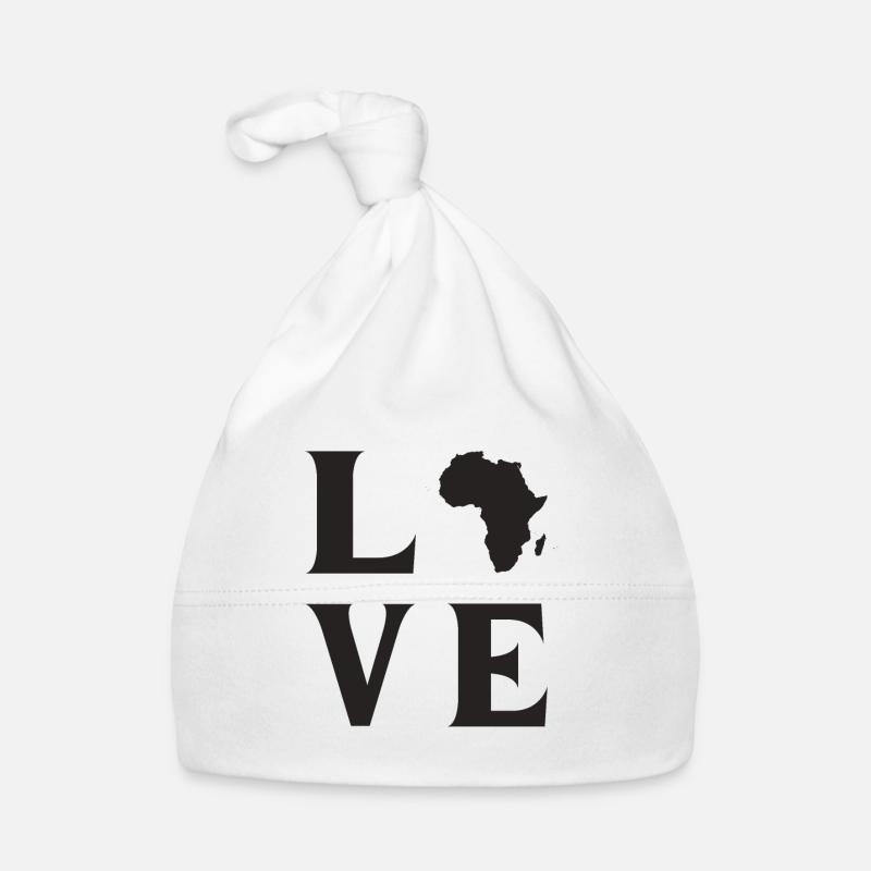 Love Afrika Baby Bio-Mütze