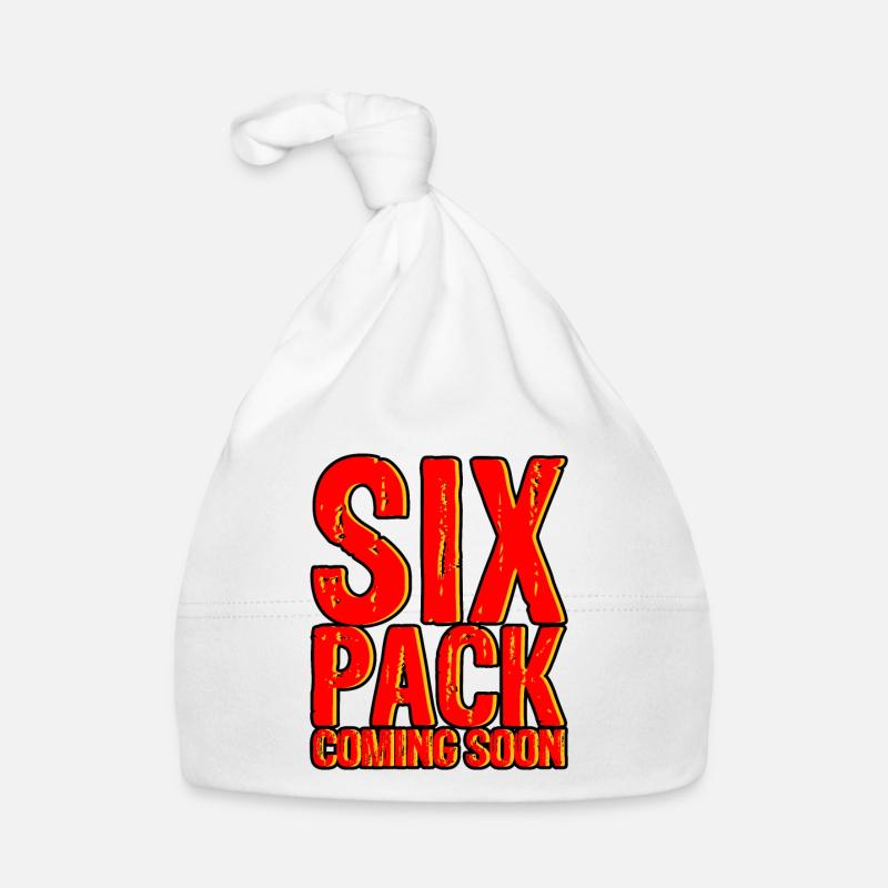 Six Pack Coming Soon 17 Baby Bio-Mütze