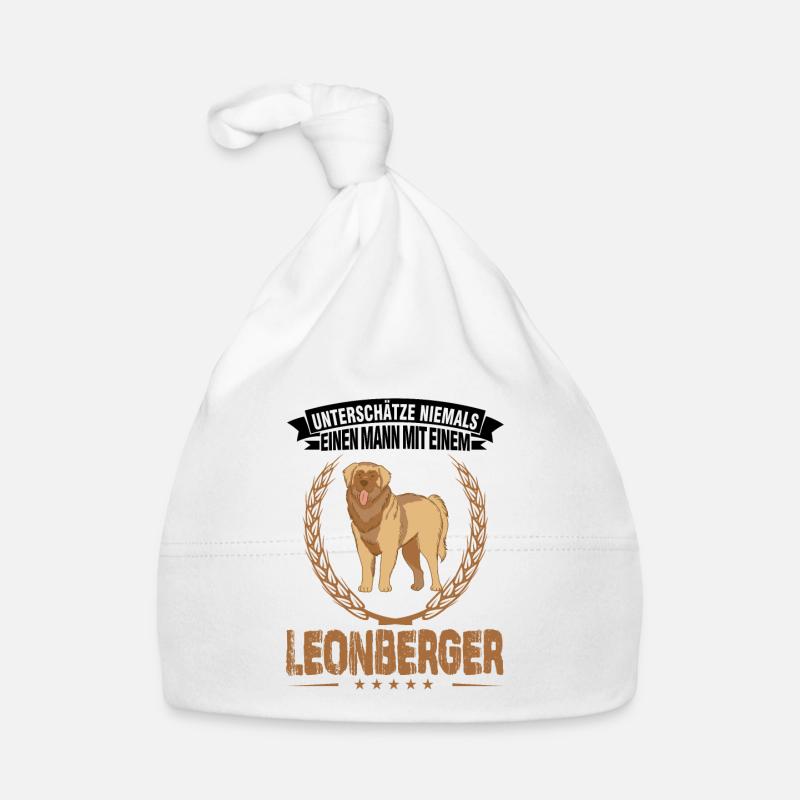 Leonberger Mann Baby Bio-Mütze