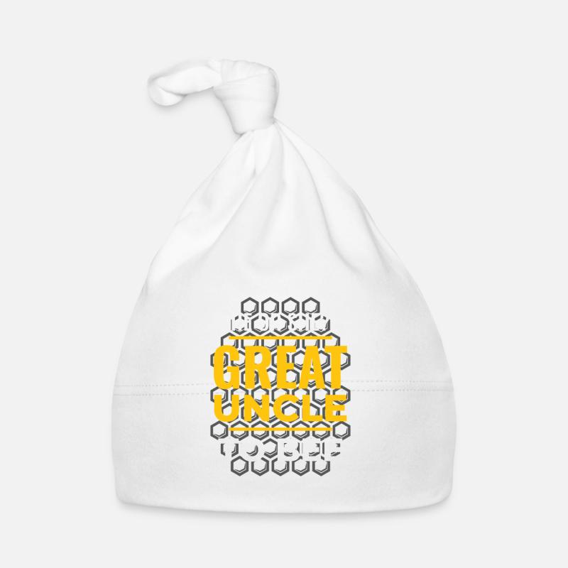 He Or She Great Uncle To Bee Great Uncle Organic Baby Cap