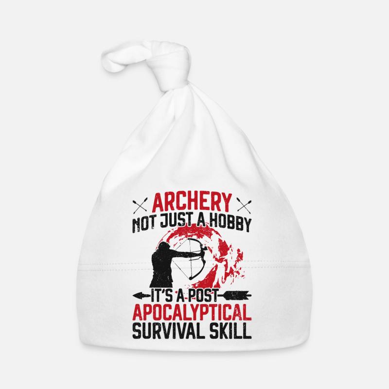 Archery Bow Archer Vintage Archery Baby Bio-Mütze