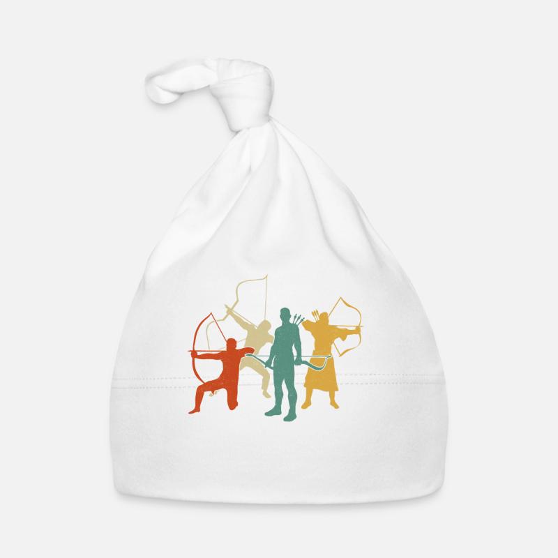 Archery Bow Archer Retro Vintage Baby Bio-Mütze