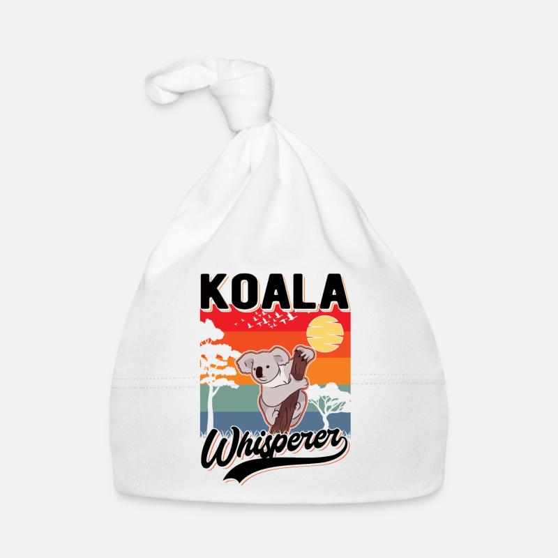 Koala Whisperer Koala Whisperer Koala Bear Bonnet bio Bébé