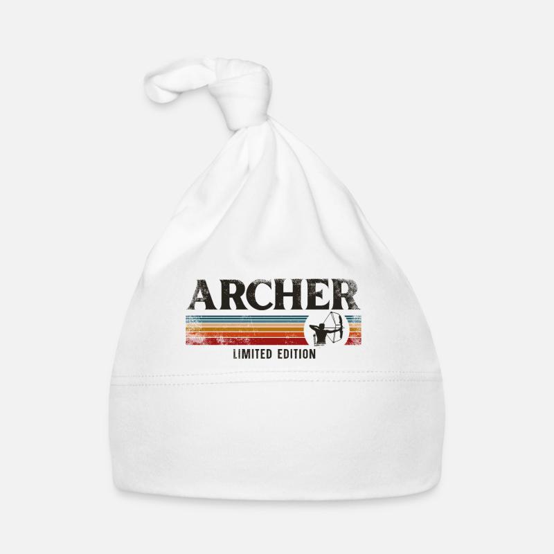Archery Bow Archer Retro Vintage Baby Bio-Mütze