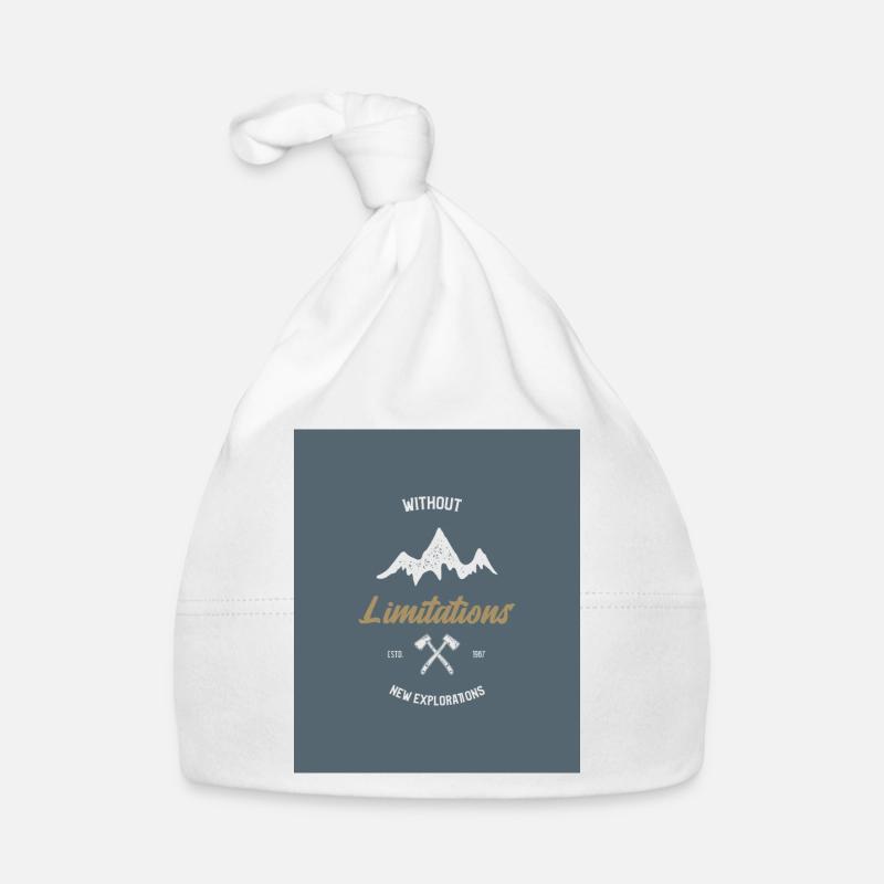 Without Limitations New Explorations Organic Baby Cap