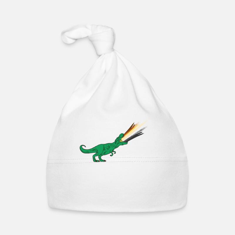 LGBTQ Bear Flag - Dinosaurs Organic Baby Cap