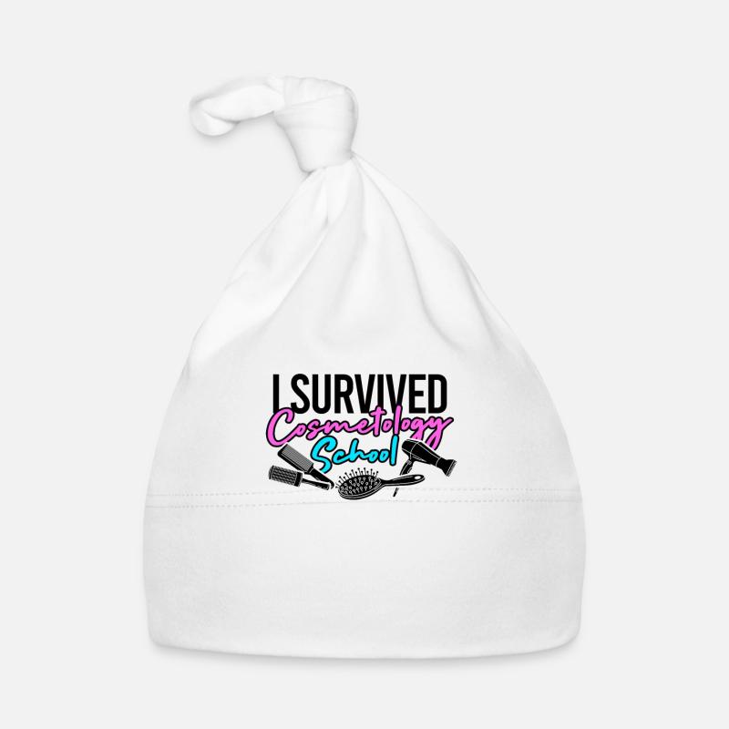 I survived cosmetology school - salon equipments Organic Baby Cap
