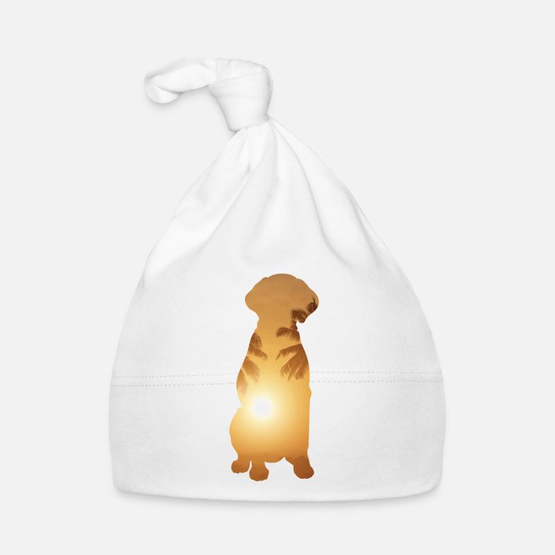 Summer Beach - Deutscher Zeiger Baby Bio-Mütze