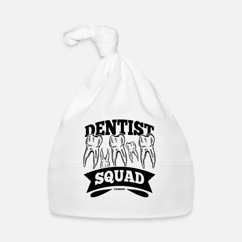 Dentist Squad Caries Bouche Dentiste Bonnet bio Bébé