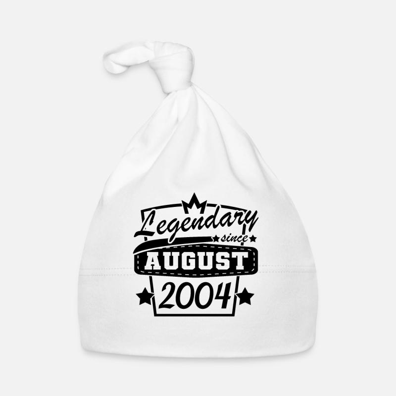legendary since August 2004 sayings Organic Baby Cap