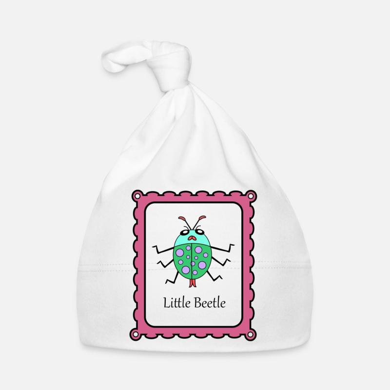 Petit coléoptère Bonnet bio Bébé