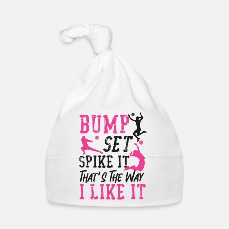 Volleyball Player Team Bump Set Baby Bio-Mütze