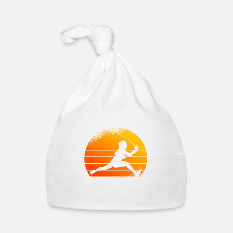 C’est mon costume d’escrime - Bonnet bio Bébé - blanc