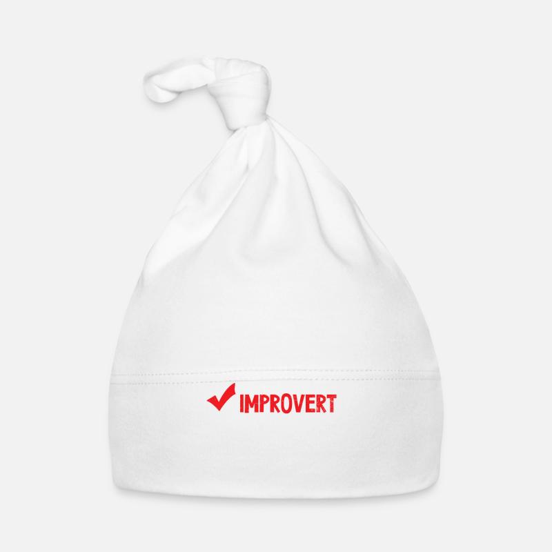 Théâtre d’improvisation I’m An Improvert Bonnet bio Bébé